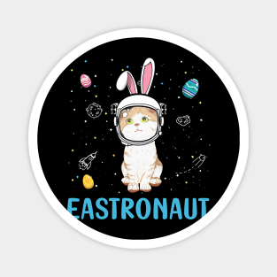 Eastronaut Cat Astronaut Easter Day Magnet